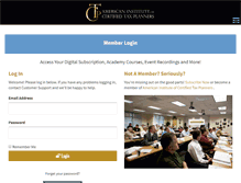 Tablet Screenshot of members.certifiedtaxcoach.org